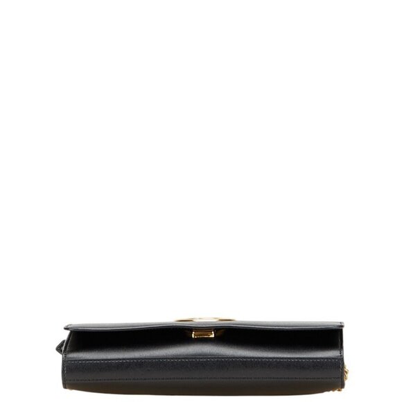 FENDI Black Leather Shoulder Bag - Picture 3 of 13